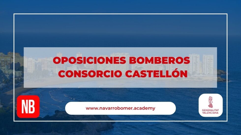 Oposiciones Bomberos Consorcio Castellón